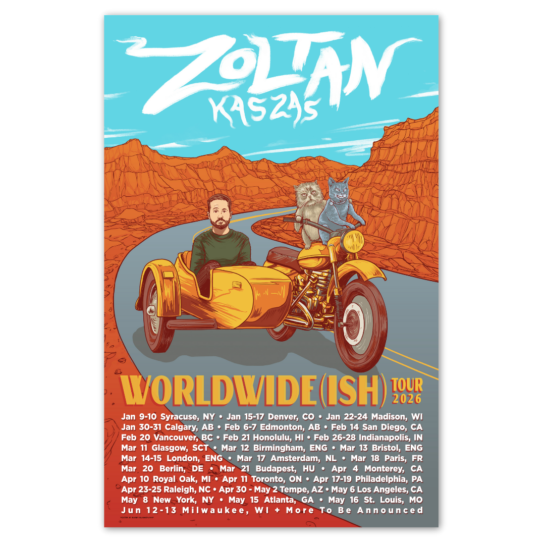 WORLDWIDE(ish) TOUR 2026 - POSTER – Zoltan Comedy